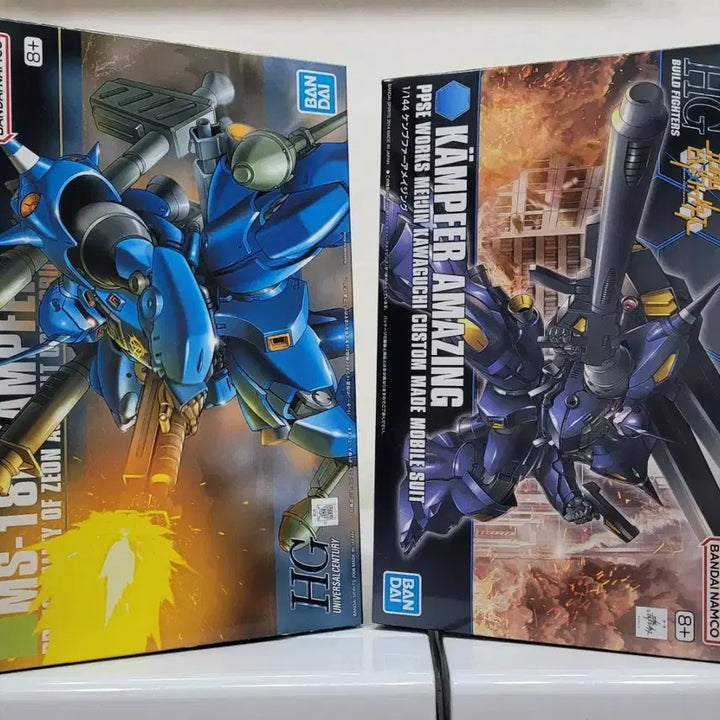 [BUNJANG] Bandai HGUC Kampfer + HG Kampfer Amazing Model Kit / 반다이 건담 HGUC캠퍼+HG 캠퍼 어메이징 팝니다