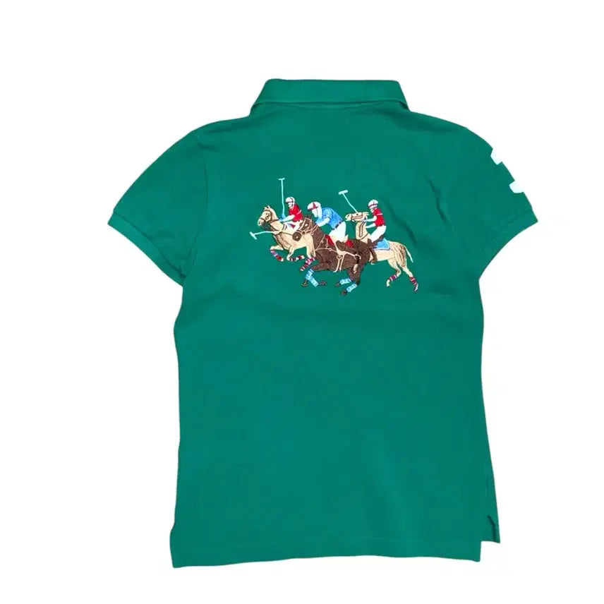 [BUNJANG] Polo Ralph Lauren Big Pony Embroidered Slim Fit Short Sleeve Polo Shirt / 폴로 랄프로렌 빅포니 치프키프 자수 슬림핏 반팔 카라티