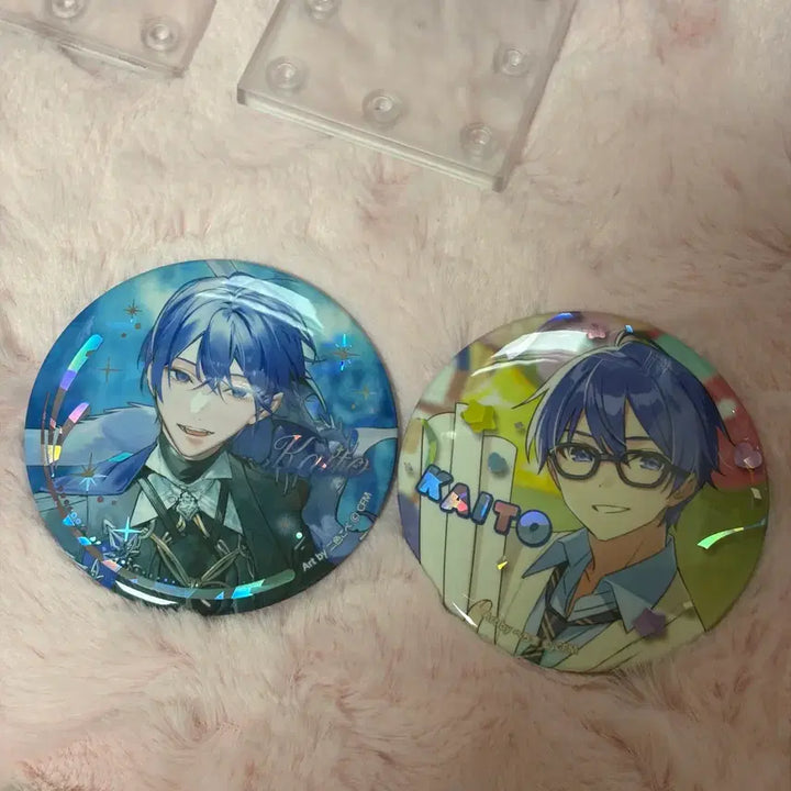 [BUNJANG] Vocaloid Kaito 39 Culture Can Badge / 보컬로이드 카이토 39컬쳐 캔뱃지