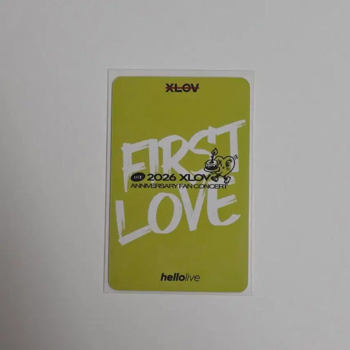 [BUNJANG] Xclusive X LOV Hyun Lucky Draw Photocard / 엑스러브 현 미공포