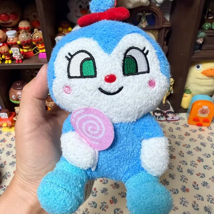 [BUNJANG] Anpanman Rattle Plush Toy / 호빵맨 딸랑이 인형
