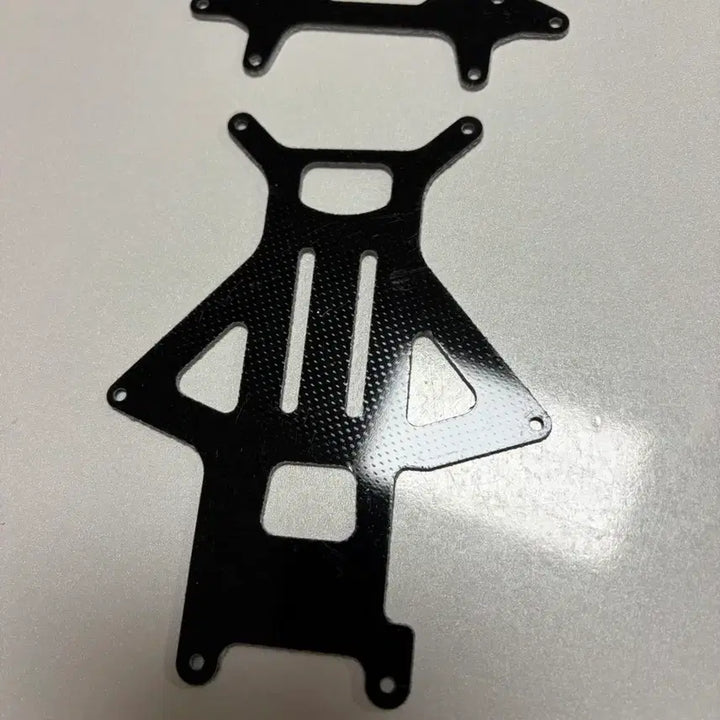 [BUNJANG] Tamiya Mini 4WD Carbon Chassis Plates (2 pcs) / 타미야 미니카 vs 카본 frp 언더커버 샤시 플레이트 2개 젠퀴시 부품