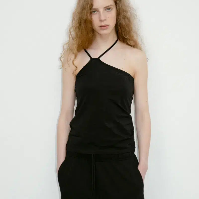 [BUNJANG] Repos Strap Cami Top Black / 리포스 슬리브리스 나시 repos STRAP CAMI TOP BLACK
