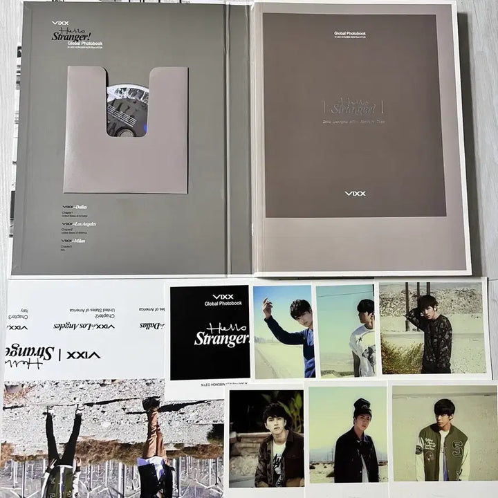 [BUNJANG] VIXX Hello Stranger Photobook DVD / VIXX 빅스 포토북 헬로 스트레인저 Hello Stranger DVD