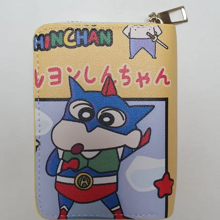[BUNJANG] Crayon Shin-chan Action Masked Hero Card Holder / 짱구 액션가면 카드지갑