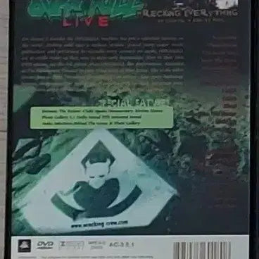 [BUNJANG] Overkill Live DVD Set / DVD 2장 메탈밴드 오버킬 Live