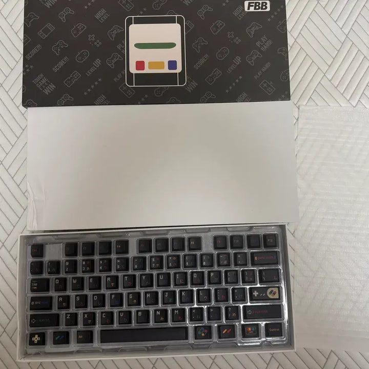 [BUNJANG] FBB SFC [New Dark Night] Keyboard Keycap Set / FBB SFC [New Dark Night] 키보드 키캡