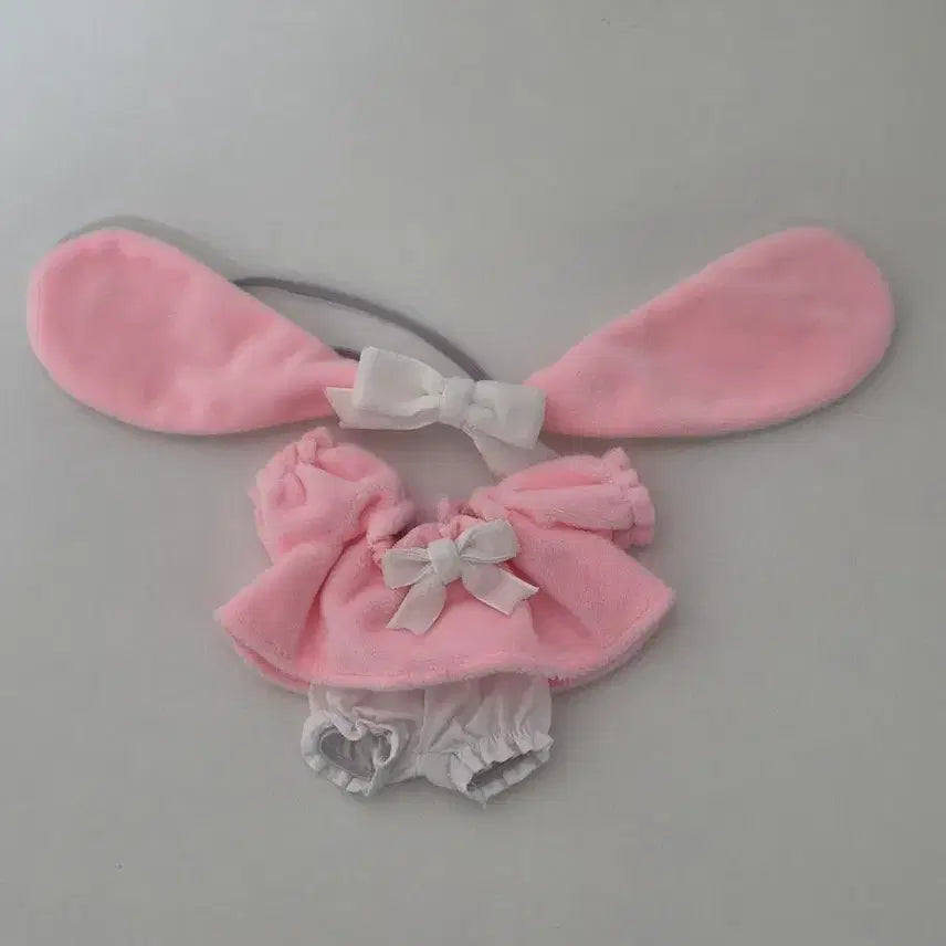 [BUNJANG] 10cm Doll Clothes Bundle Set (Buttercream Cake) / 10cm 솜인형옷 민초, 딸기 2개 일괄(원가5.0)