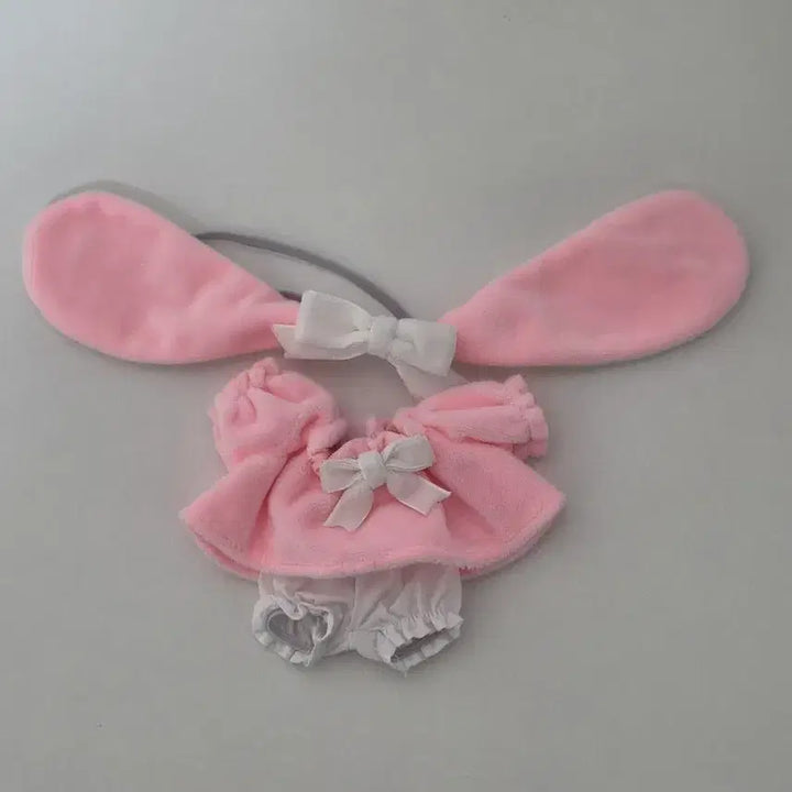 [BUNJANG] 10cm Doll Clothes Bundle Set (Buttercream Cake) / 10cm 솜인형옷 민초, 딸기 2개 일괄(원가5.0)