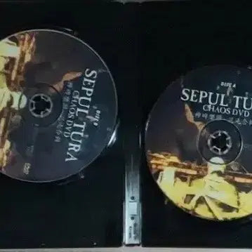 [BUNJANG] Sepultura Thrash Metal Band DVD Set / DVD 2장  스래쉬 메탈밴드 세풀투라