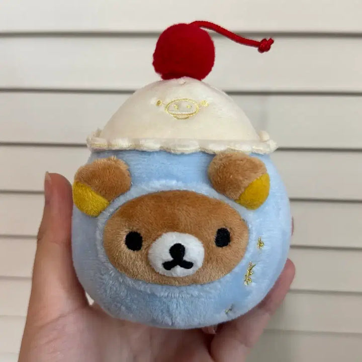 [BUNJANG] Rilakkuma Sweets Sweet Cherry Cream Soda Plush / 리락쿠마 스위츠 스위트 디저트 체리 크림소다 인형