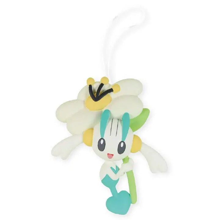 [BUNJANG] Pokemon Flat Petanko Mascot White Keychain Gacha - Plaette (Sealed) / 미개봉)포켓몬 납작 페탄코 마스코트 화이트 키홀더 가챠 플라엣테