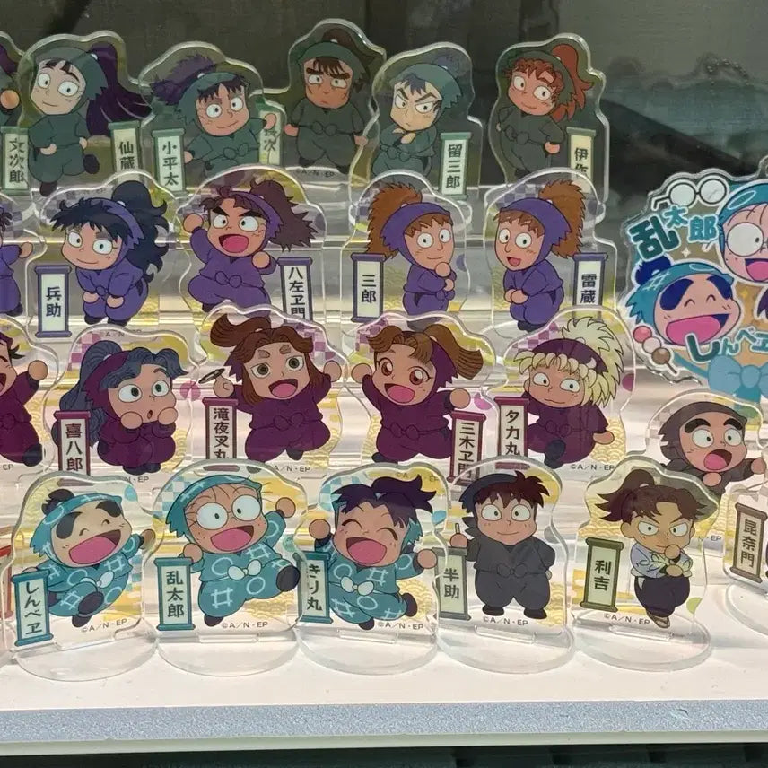[BUNJANG] Nintama Rantaro Mini Acrylic Stand Set (24 Types) / 닌타마 란타로 미니 아크릴 스탠드 전24종 세트