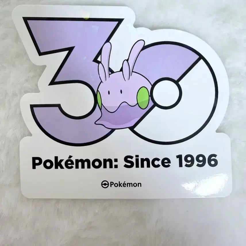 [BUNJANG] Pokemon 30th Anniversary Logo Sticker / 포켓몬 30주년 로고 스티커 미끄메라