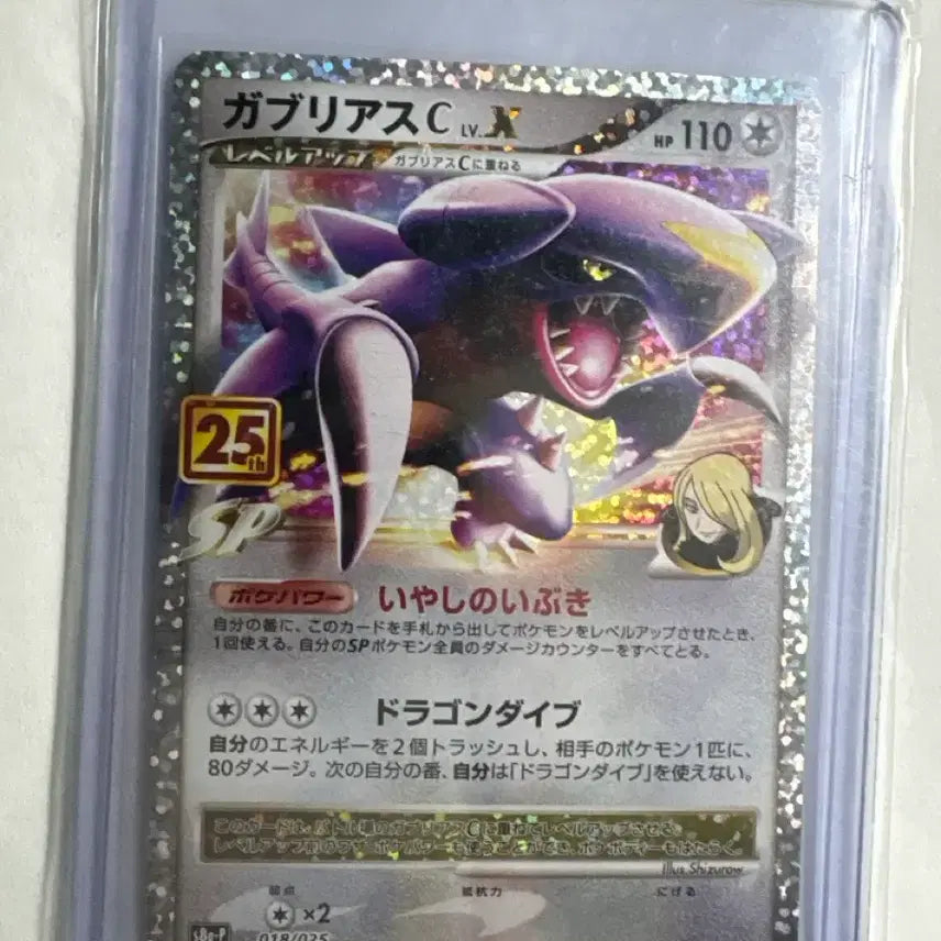 [BUNJANG] Japanese 25th Anniversary Garchomp Card / 일판 25주년 한카리아스 프로모