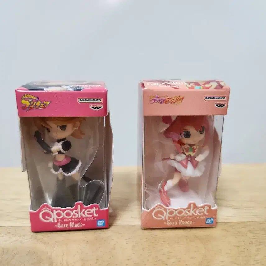 [BUNJANG] Qposket Miniature Precure Cure Rose Sealed Figure / [미개봉] Qposket 미니어쳐 프리큐어 -   큐어블랙/큐어로제
