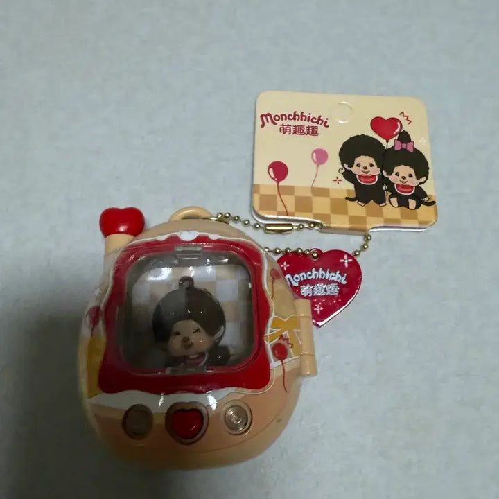 [BUNJANG] Monchhichi Tamagotchi Keyring / 몬치치 다마고치 키링