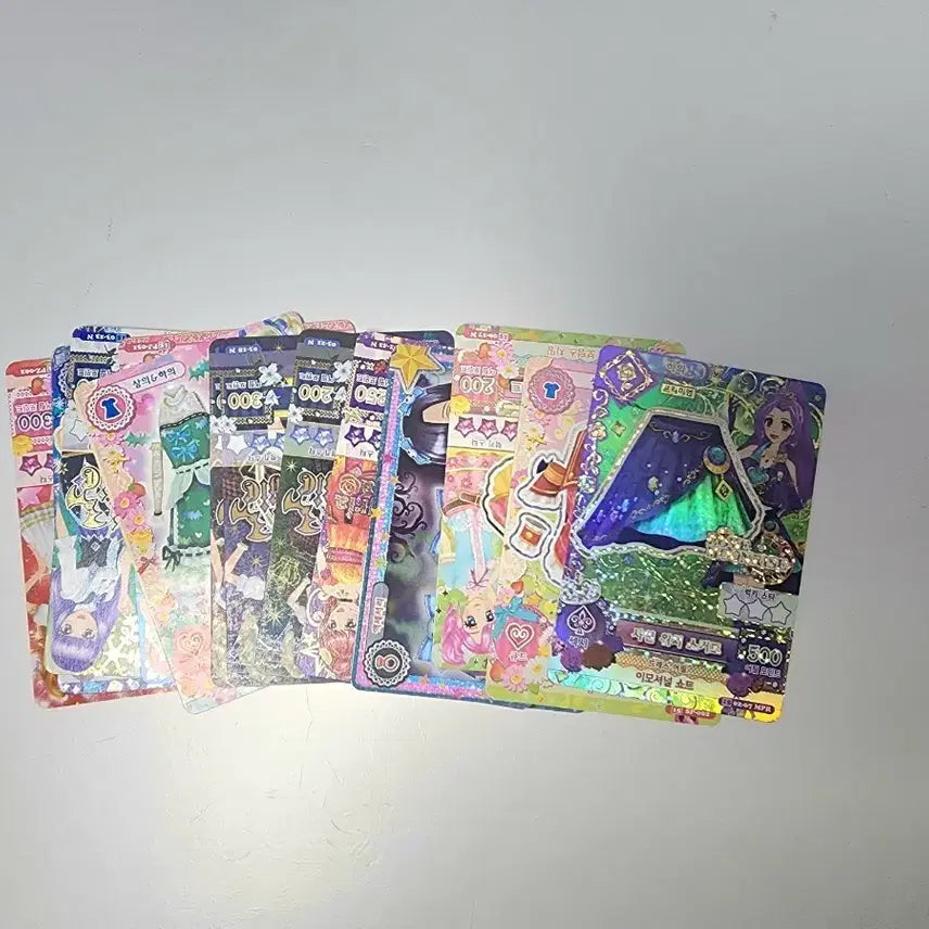 [BUNJANG] Aikatsu! Pre School Look Card Bundle Set / 아이카츠 한판 카드 일괄판매 아이엠스타 프레 스쿨룩