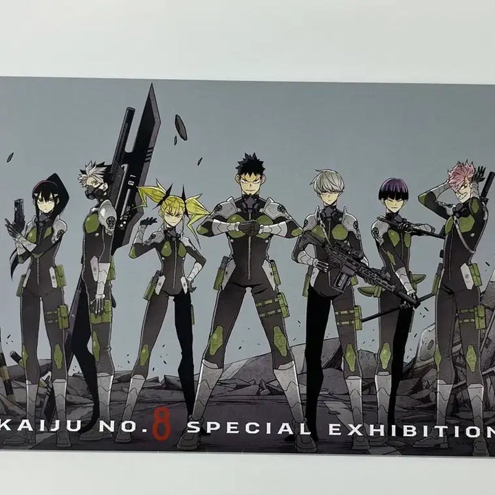 [BUNJANG] Kaiju No. 8 Original Drawing Exhibition Goods Bookmark - Set / 괴수8호 원화전 굿즈 북마크 책갈피 세크 호시나 나루미 레노