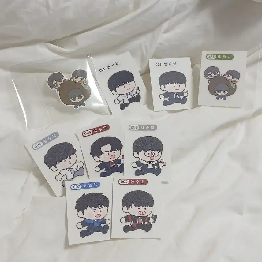 [BUNJANG] Weak Hero Bboong Bboong Seal Bundle Set / 약한영웅 띠부띠부씰