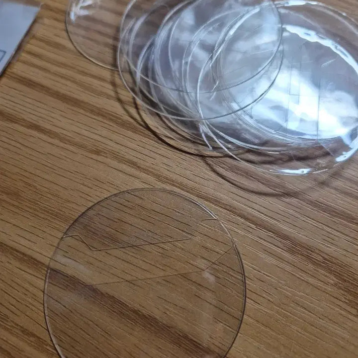 [BUNJANG] Transparent Can Badge Covers (65mm, 19 pcs + 2 Large) / 투명 캔뱃지 커버 65mm 19개