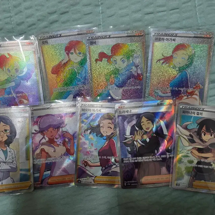 [BUNJANG] Pokemon Card Female Character Set / 포켓몬 카드 여캐 판매합니다~!!