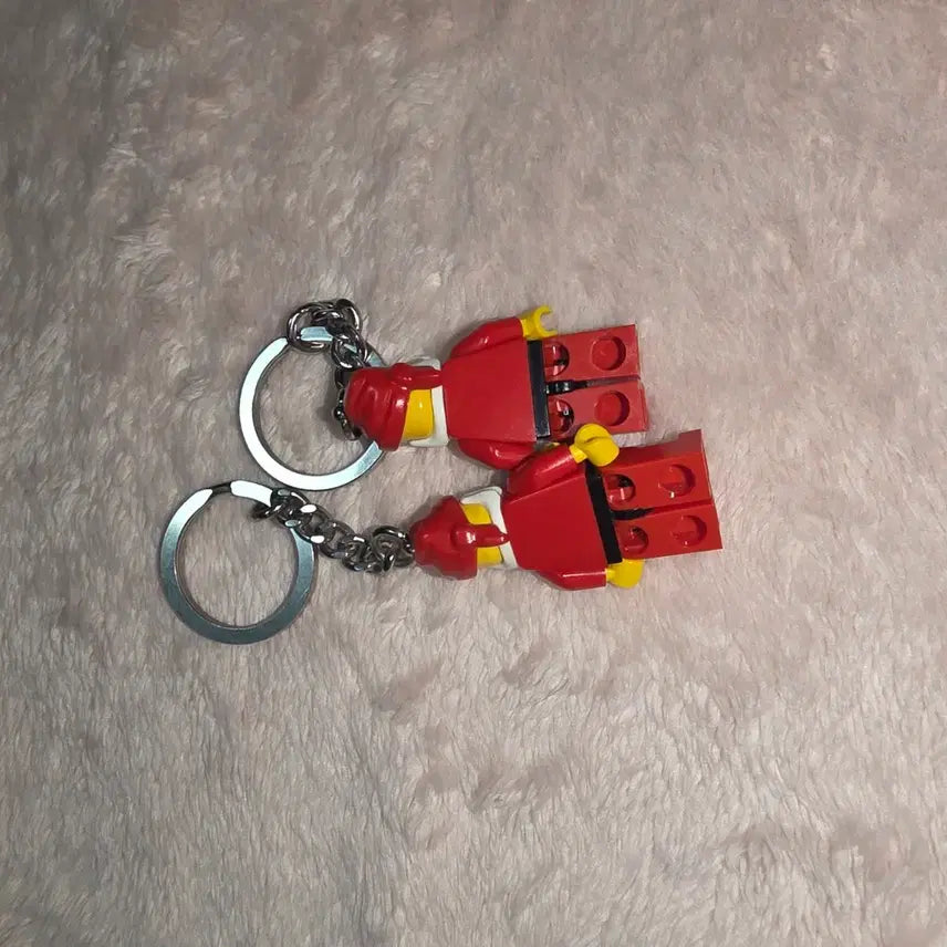 [BUNJANG] LEGO Ninjago Santa Claus Keyring Bundle Set / LEGO 레고 닌자고 산타클로스 산타 할아버지 키링 일괄
