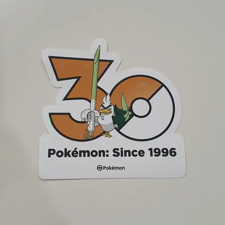 [BUNJANG] Pokemon 30th Anniversary Logo Sticker - Yanma / 포켓몬 30주년 로고 스티커 창파나이트