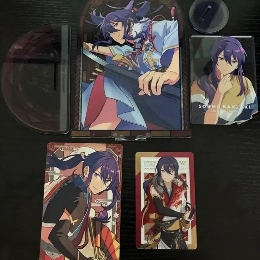 [BUNJANG] Ensemble Stars Kanzaki Soma Paper, Acrylic Bundle Set / 일괄) 앙스타 앙상블스타즈 칸자키 소마 지류, 아크릴