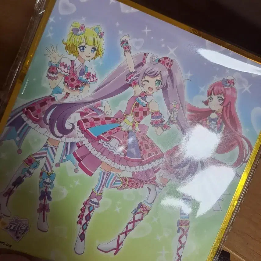 [BUNJANG] PriPara V Square Pop-up Solami Smile Shikishi / 프리파라 10주년 팝업 브이스퀘어 라라미래소피 솔라미스마일 색지