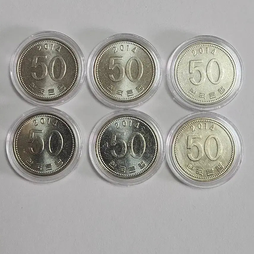 [BUNJANG] 50th Anniversary Commemorative Coin (2014) / 2014년50주30개(준미사용)