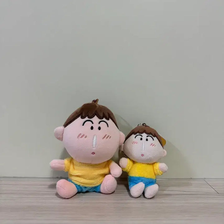 [BUNJANG] Crayon Shin-chan Maenggu Doll Keychain Set Bundle / [일괄] 크래용신짱 맹구 인형 키링 세트