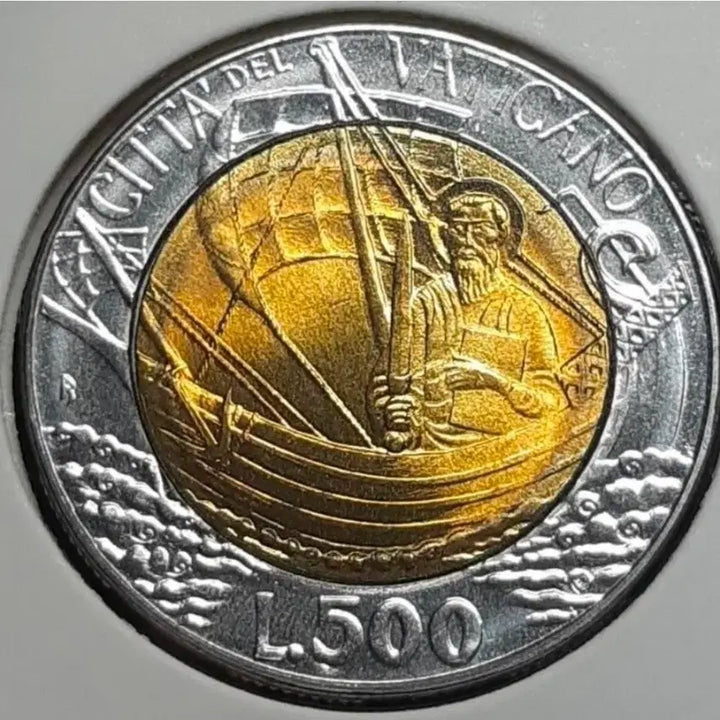 [BUNJANG] Vatican 1981 500 Lire Uncirculated Coin / 바티칸 미사용 1981년 500리라.외국주화 주화 화폐 동전