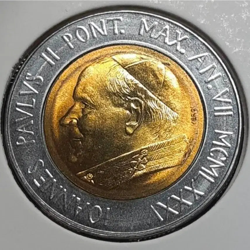 [BUNJANG] Vatican 1981 500 Lire Uncirculated Coin / 바티칸 미사용 1981년 500리라.외국주화 주화 화폐 동전
