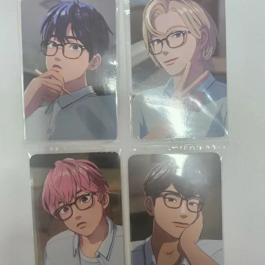 [BUNJANG] PLAVE Lucky Draw Glasses Photocard Bundle Set / 플레이브 럭드 안경 포카 일괄 양도합니다