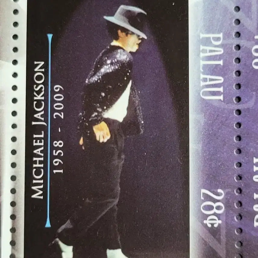 [BUNJANG] Michael Jackson Memorial Stamp (Large) - In Memoriam / 2009년 미국 팝의 전설 마이클잭슨 추모기념 우표(대형)In Memo