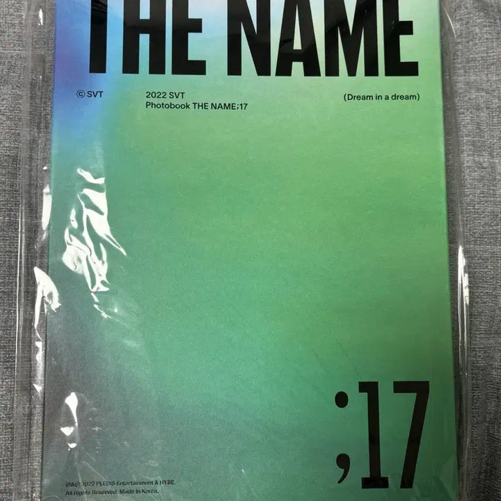 [BUNJANG] SEVENTEEN 2022 THE NAME :17 Photobook / 세븐틴 2022 SVT 포토북 THE NAME :17 판매해요