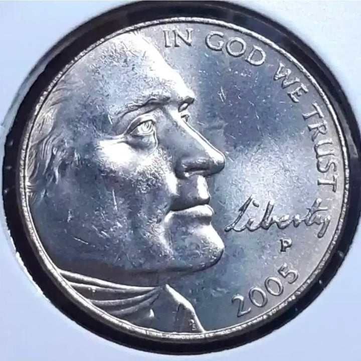[BUNJANG] United States 2005 Uncirculated 5 Cents Buffalo Nickel Coin / 미국 미사용 2005년 5센트.외국주화 주화 화폐 동전