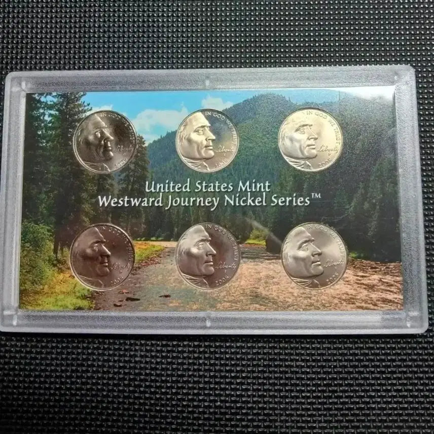 [BUNJANG] 2005 United States Uncirculated 5-Cent Mint Set / 미국 미사용 2005년 5센트 민트세트.외국주화 주화 화폐