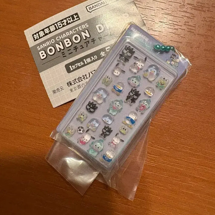 [BUNJANG] Sanrio Bonbon Drop Stickers Bundle Set (Happy Dan V + Kuromi) - Sealed / 일괄미개봉)산리오 봉봉드롭 스티커 가챠 해피단브이+쿠로미