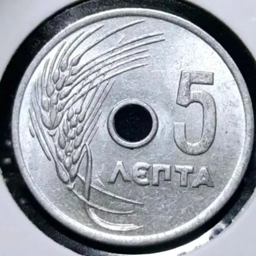 [BUNJANG] 1954 Greece 5 Lepta Unused Coin / 그리스 1954년 미사용 5랩타.외국주화 주화 화폐 동전
