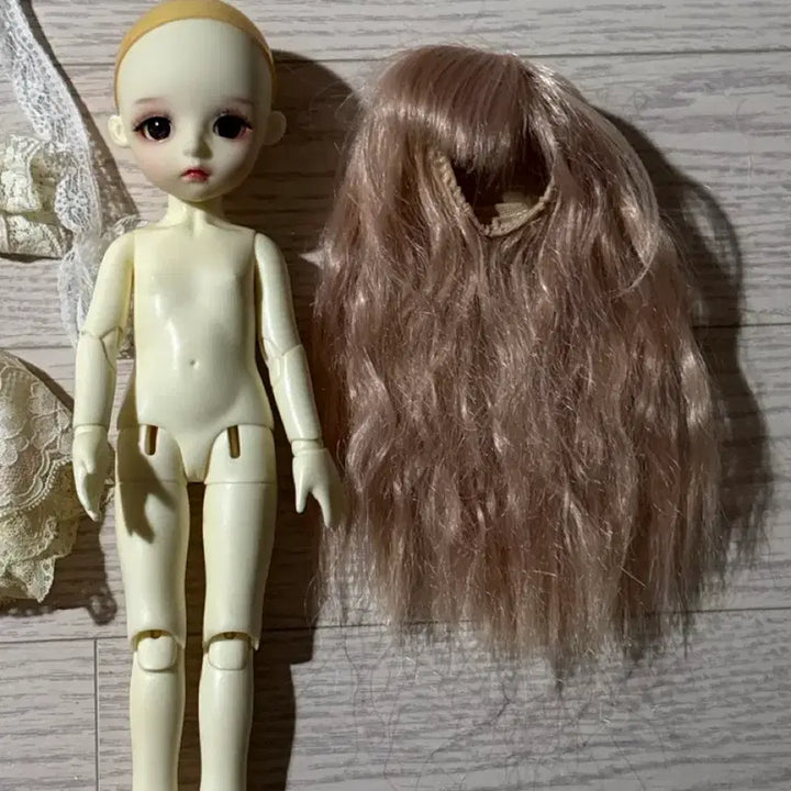 [BUNJANG] Ball-Jointed Doll Set with Accessories / 구체관절 인형 세트