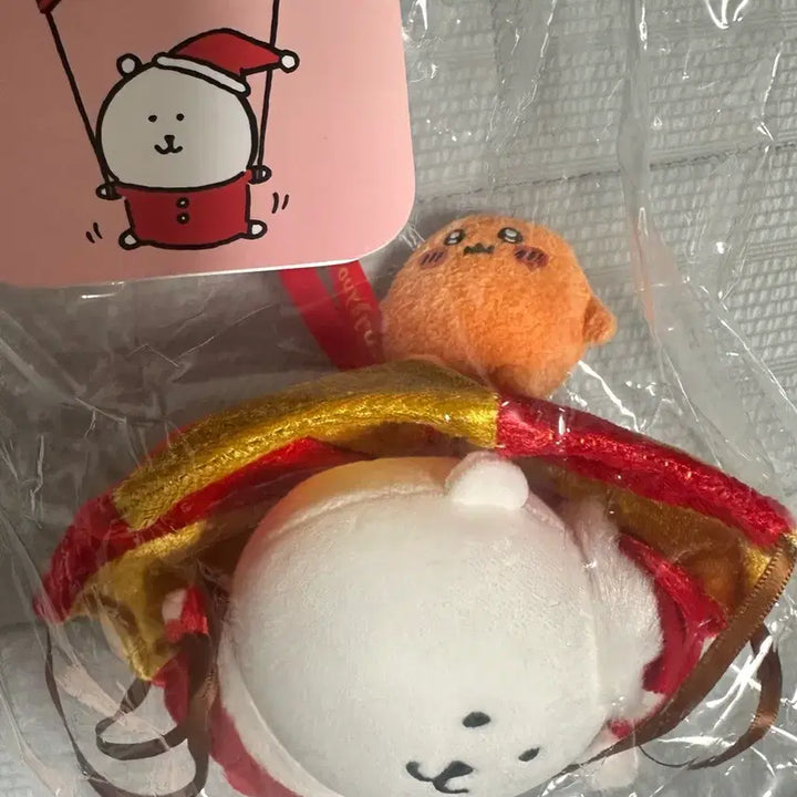 [BUNJANG] Nongdamgom Christmas Santa Mascot Ornament (Sealed) / 농담곰 크리스마스 산타 마스코트 오너먼트 미개봉