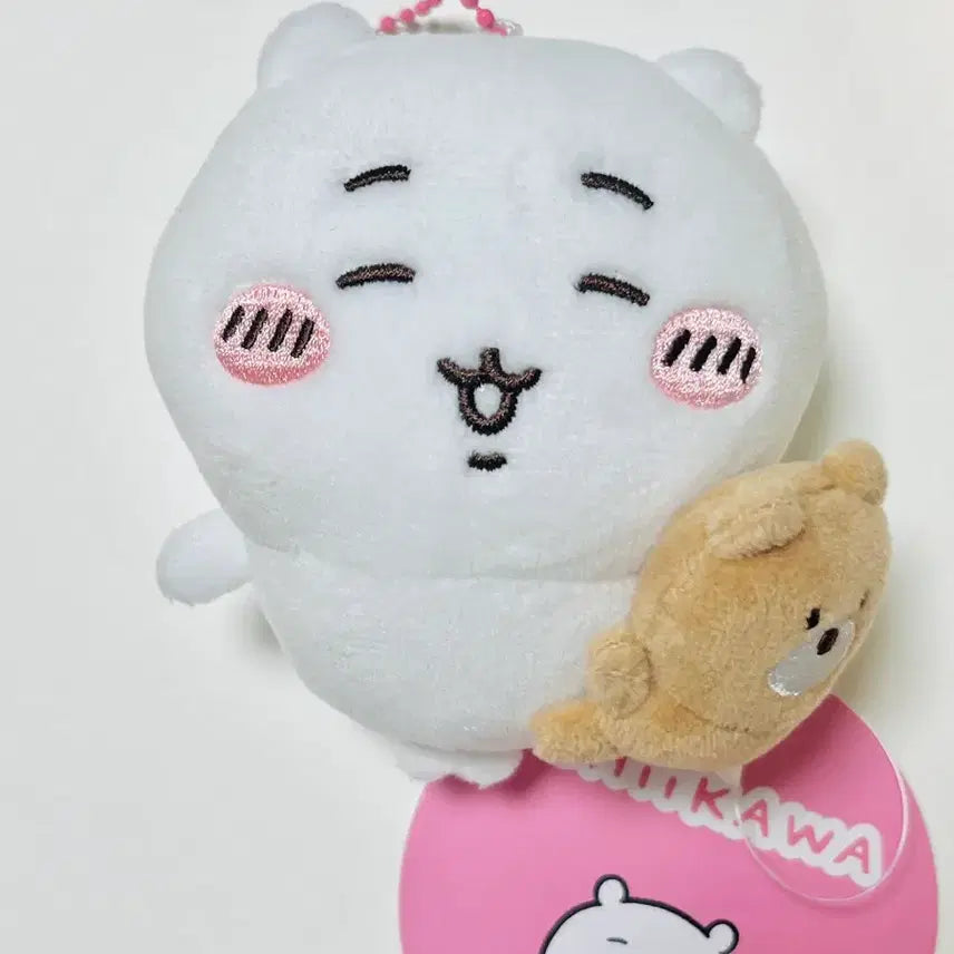 [BUNJANG] Chiikawa Stress Ball Plush Keychain (Hachiware, Usagi) / 정품 ) 치이카와 스트레스볼 하치와레 우사기 인형 키링
