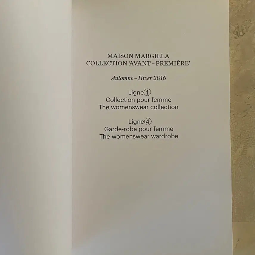 [BUNJANG] Maison Margiela 16 Collection Lookbook / Maison Margiela 16 femme, homme lookbook