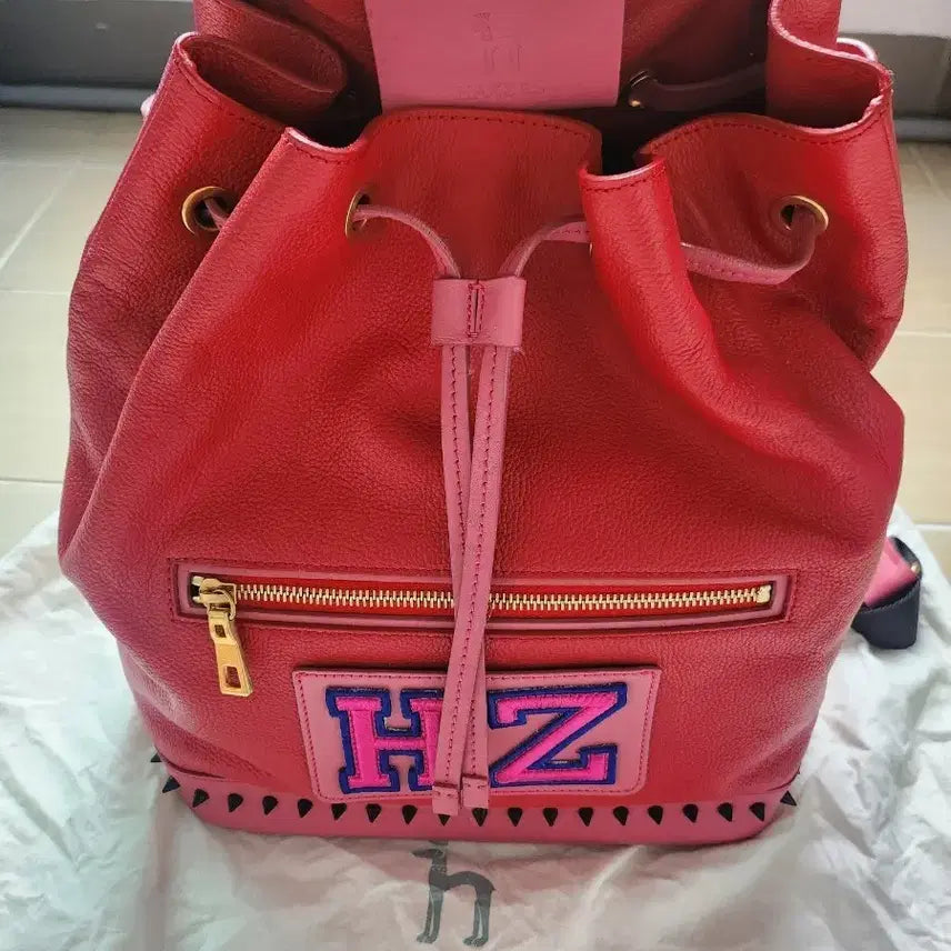 [BUNJANG] Hazzys Leather Backpack / 헤지스 백팩