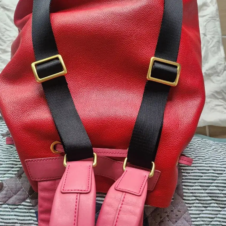 [BUNJANG] Hazzys Leather Backpack / 헤지스 백팩