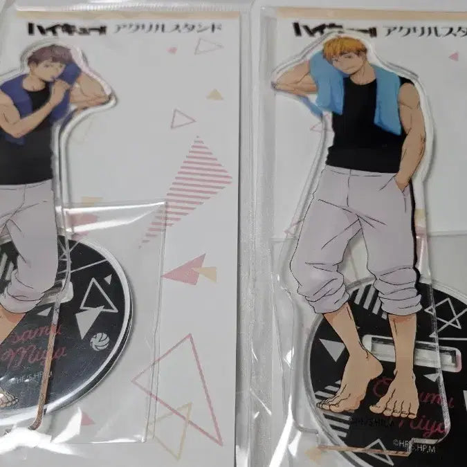 [BUNJANG] Haikyuu!! Miya Atsumu &amp; Miya Osamu Training Camp Acrylic Stand Bundle Set / 합숙 아크릴