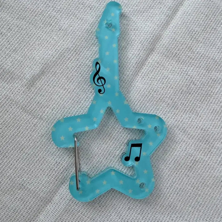 [BUNJANG] Blue Guitar Carabiner / 블루 기타 카라비너