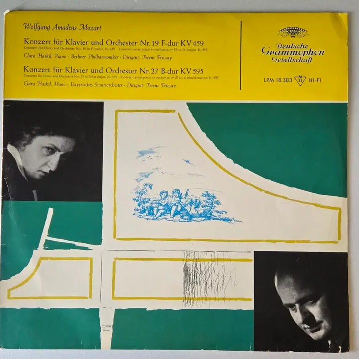 [BUNJANG] Clara Haskil Mozart Piano Concertos No. 19 &amp; 27 LP (Original German DGG Tulip Pressing) / 클라라 하스킬-모차르트 피아노협주곡 19번&amp;27번 LP(DGG 초반)